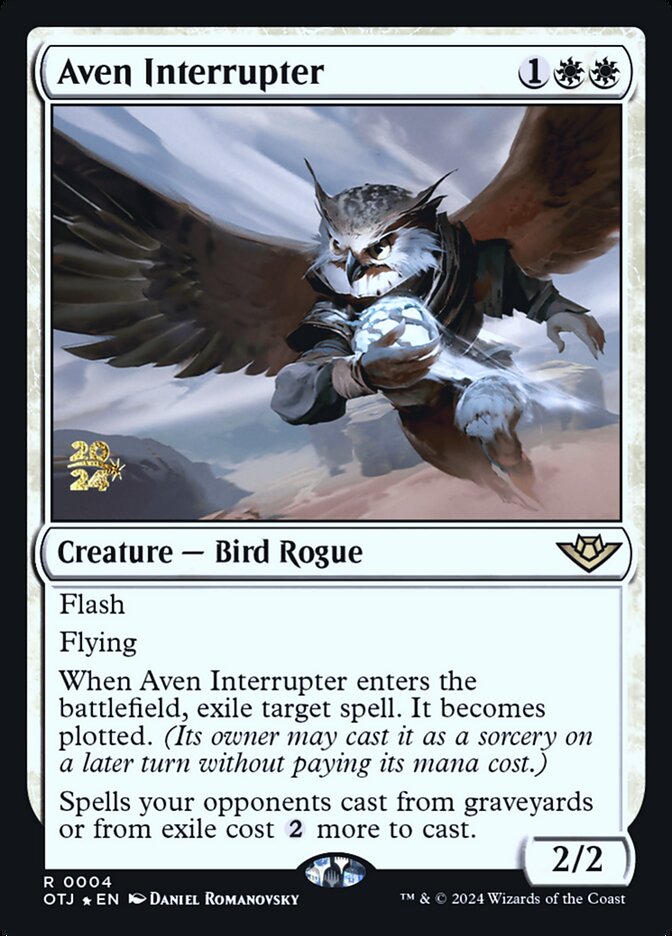 Magic the Gathering Card - Aven Interrupter - MTG Circle