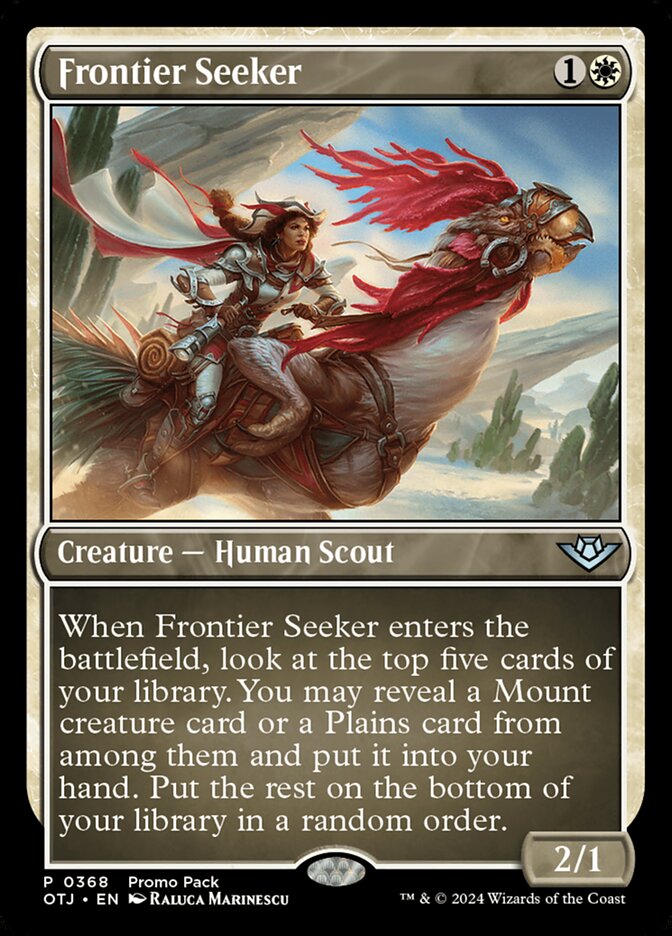 Magic the Gathering Card - Frontier Seeker - MTG Circle