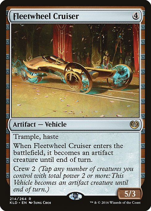 Magic the Gathering Card - Fleetwheel Cruiser - MTG Circle