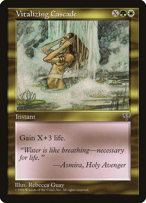 Magic the Gathering Card - Vitalizing Cascade - MTG Circle