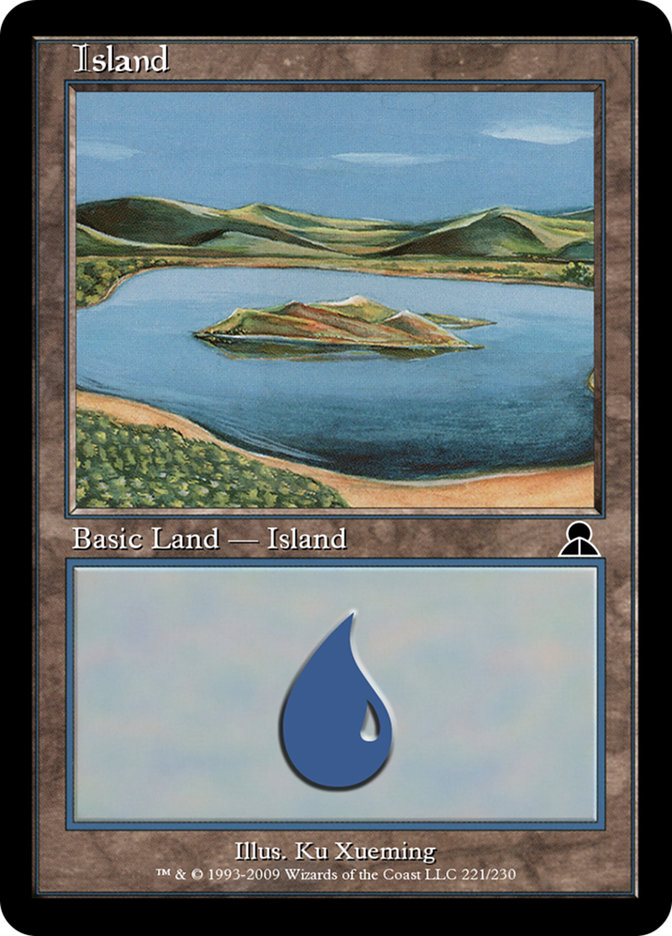 Magic the Gathering Card - Island - MTG Circle