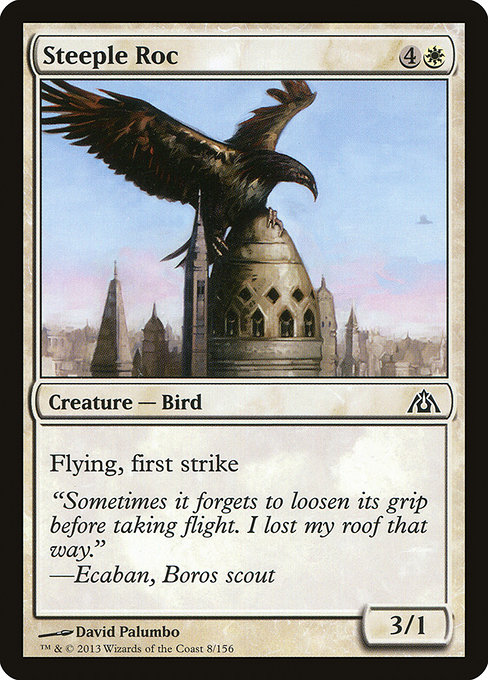 Magic the Gathering Card - Steeple Roc - MTG Circle