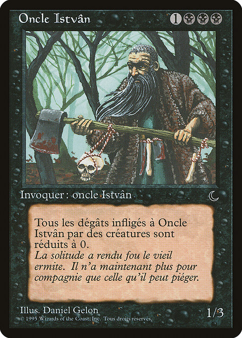 Magic the Gathering Card - Uncle Istvan - MTG Circle