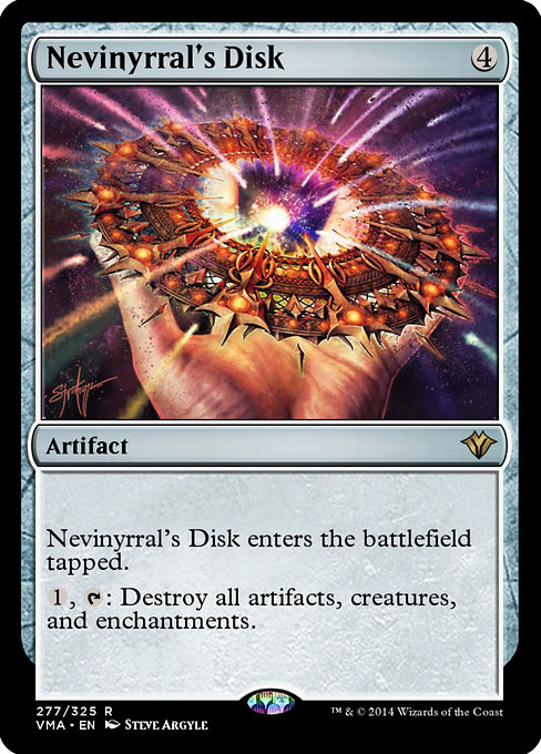 Magic the Gathering Card - Nevinyrral's Disk - MTG Circle