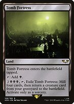 Magic the Gathering Card - Tomb Fortress - MTG Circle