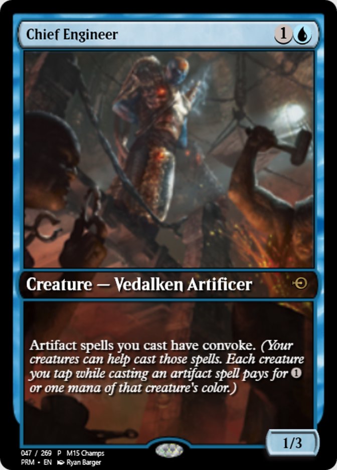 Magic the Gathering Card - Chief Engineer - MTG Circle