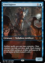 Magic the Gathering Card - Chief Engineer - MTG Circle