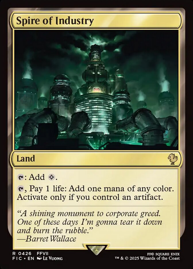 Magic the Gathering Card - Spire of Industry - MTG Circle