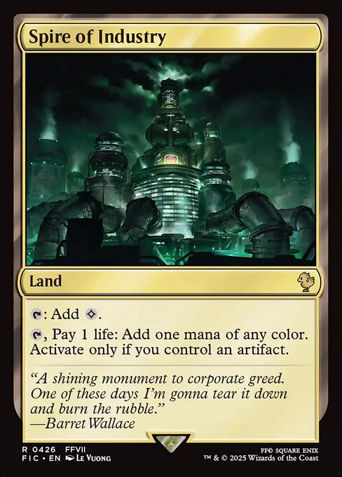 Magic the Gathering Card - Spire of Industry - MTG Circle