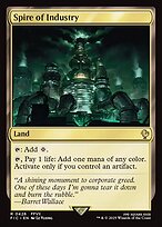Magic the Gathering Card - Spire of Industry - MTG Circle
