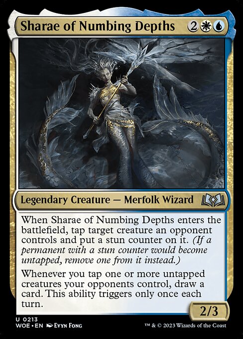 Magic the Gathering Card - Sharae of Numbing Depths - MTG Circle