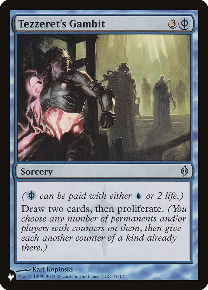 Magic the Gathering Card - Tezzeret's Gambit - MTG Circle