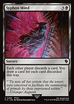 Magic the Gathering Card - Syphon Mind - MTG Circle