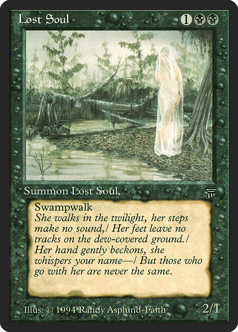 Magic the Gathering Card - Lost Soul - MTG Circle