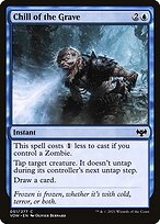 Magic the Gathering Card - Chill of the Grave - MTG Circle