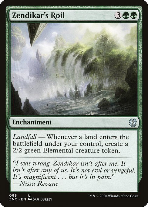 Magic the Gathering Card - Zendikar's Roil - MTG Circle