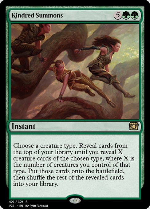 Magic the Gathering Card - Kindred Summons - MTG Circle