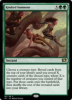 Magic the Gathering Card - Kindred Summons - MTG Circle