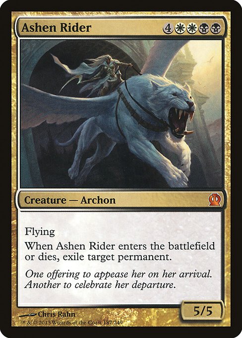 Magic the Gathering Card - Ashen Rider - MTG Circle