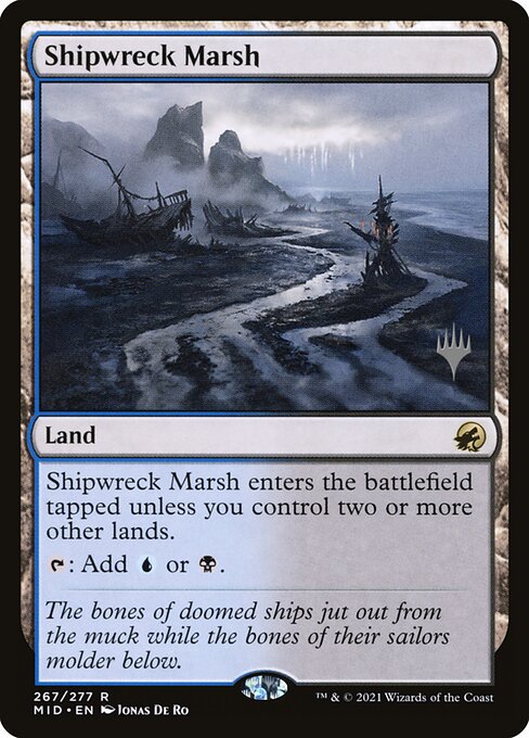 Magic the Gathering Card - Shipwreck Marsh - MTG Circle