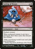 Magic the Gathering Card - Casting of Bones - MTG Circle