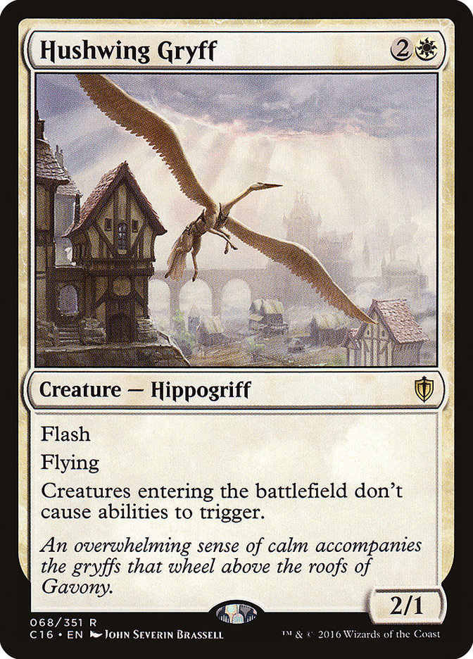 Magic the Gathering Card - Hushwing Gryff - MTG Circle