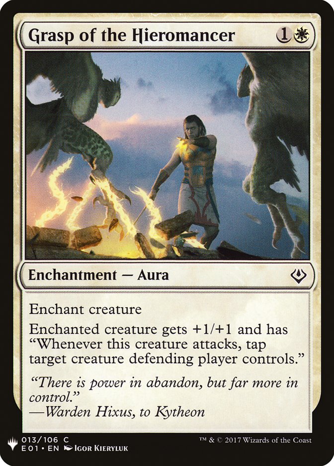 Magic the Gathering Card - Grasp of the Hieromancer - MTG Circle