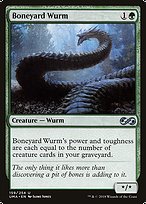 Magic the Gathering Card - Boneyard Wurm - MTG Circle
