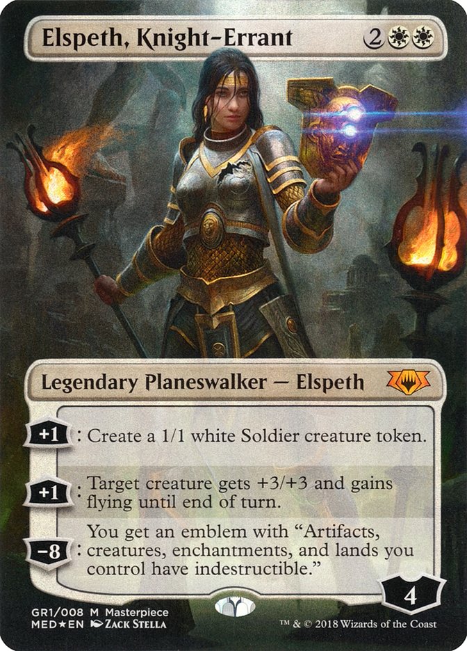Magic the Gathering Card - Elspeth, Knight-Errant - MTG Circle