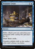 Magic the Gathering Card - Treasure Cruise - MTG Circle