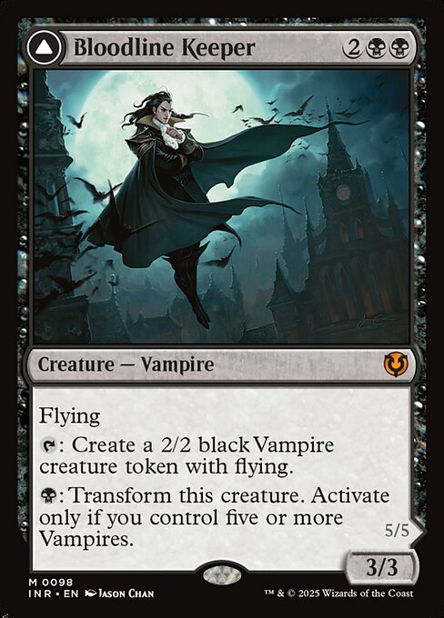 Magic the Gathering Card - Bloodline Keeper - MTG Circle
