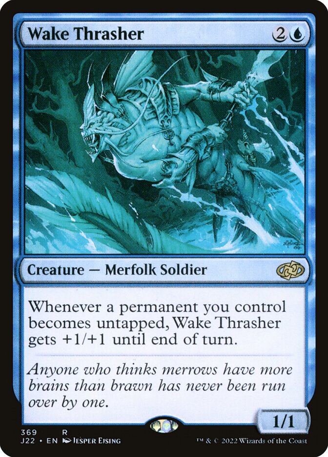Magic the Gathering Card - Wake Thrasher - MTG Circle