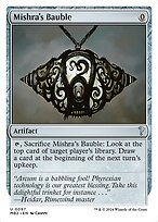 Magic the Gathering Card - Mishra's Bauble - MTG Circle