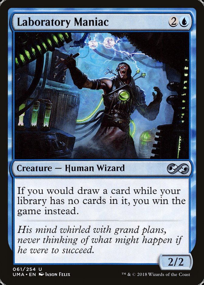 Magic the Gathering Card - Laboratory Maniac - MTG Circle
