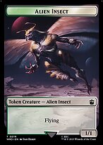 Magic the Gathering Card - Alien Insect - MTG Circle