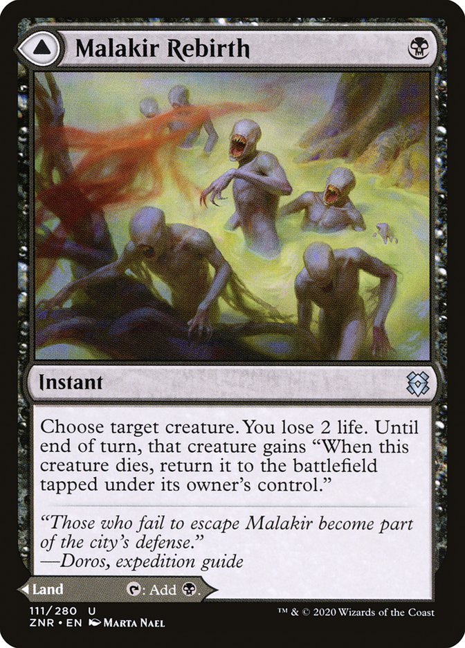 Magic the Gathering Card - Malakir Rebirth - MTG Circle