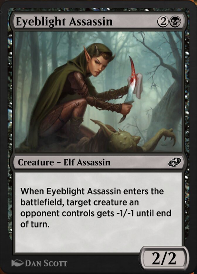 Magic the Gathering Card - Eyeblight Assassin - MTG Circle