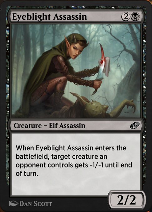 Magic the Gathering Card - Eyeblight Assassin - MTG Circle