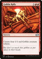 Magic the Gathering Card - Goblin Rally - MTG Circle