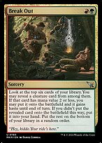 Magic the Gathering Card - Break Out - MTG Circle