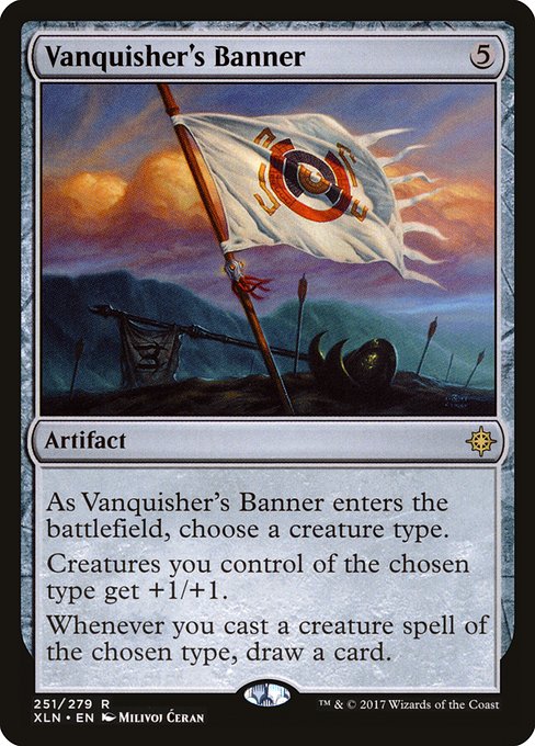 Magic the Gathering Card - Vanquisher's Banner - MTG Circle