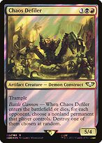 Magic the Gathering Card - Chaos Defiler - MTG Circle