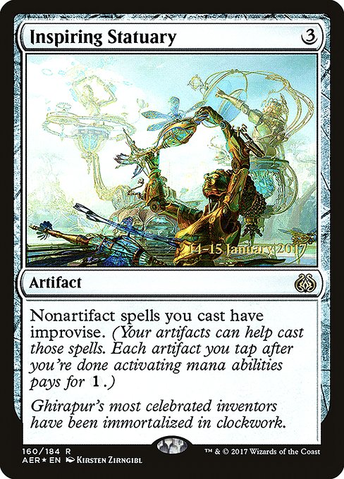 Magic the Gathering Card - Inspiring Statuary - MTG Circle