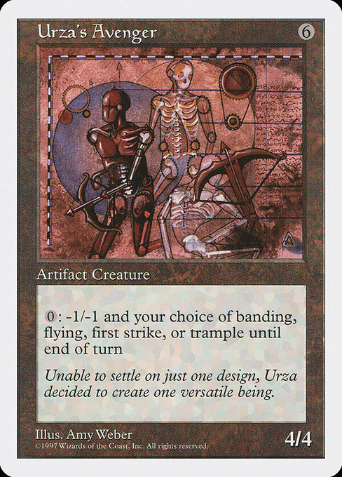 Magic the Gathering Card - Urza's Avenger - MTG Circle