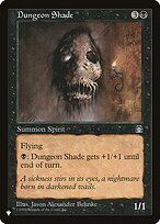 Magic the Gathering Card - Dungeon Shade - MTG Circle