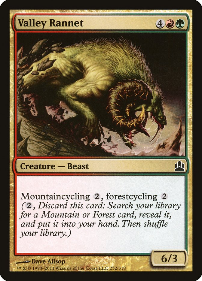 Magic the Gathering Card - Valley Rannet - MTG Circle