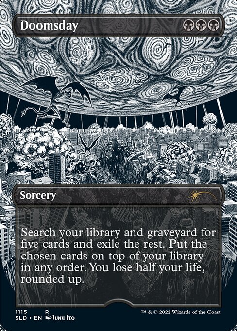 Magic the Gathering Card - Doomsday - MTG Circle