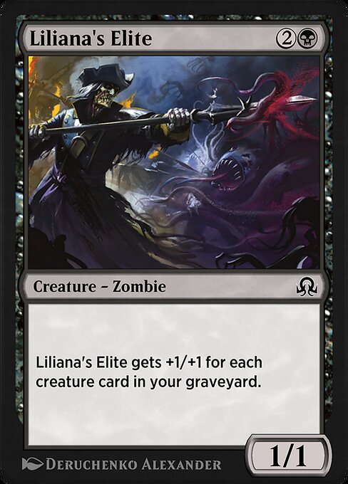 Magic the Gathering Card - Liliana's Elite - MTG Circle