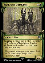 Magic the Gathering Card - Mushroom Watchdogs - MTG Circle