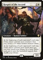 Magic the Gathering Card - Keeper of the Accord - MTG Circle